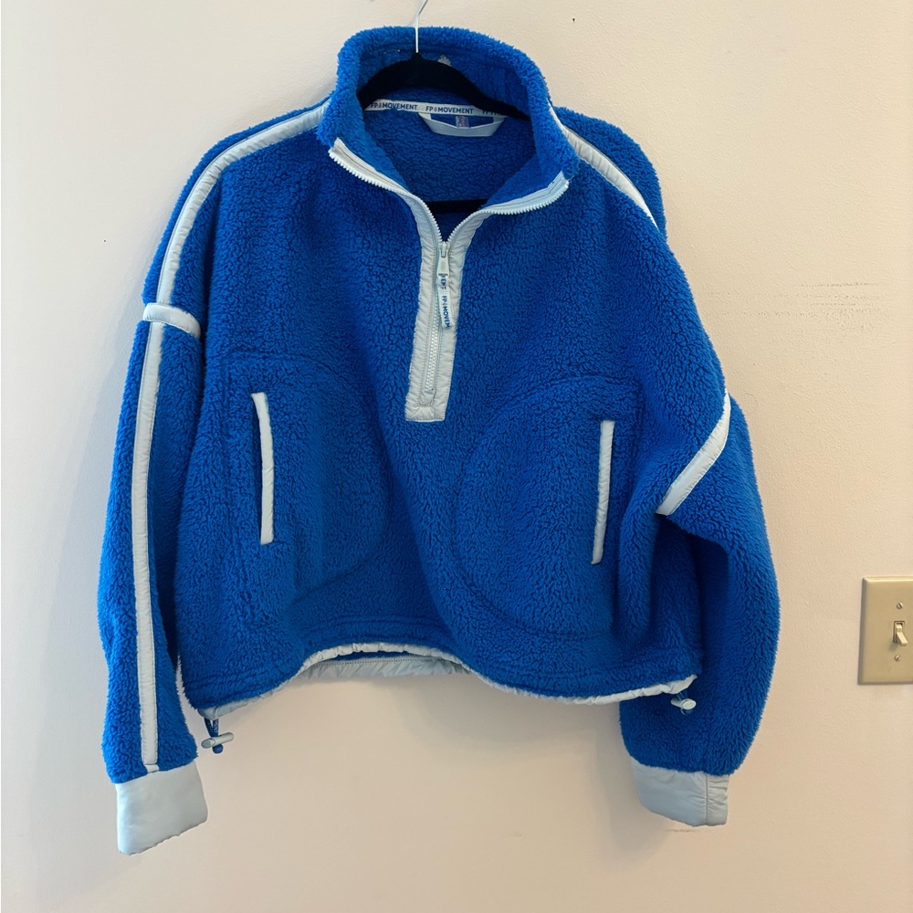 FP Movement by Free People Mountain High Half Zip Quarter Zip Fleece Jacket